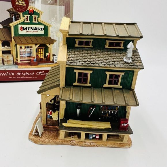 Lemax Other Lemax Christmas Holiday Village Menard Cashway Lumber